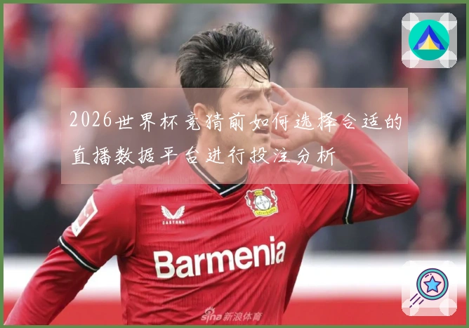 2026世界杯竞猜前如何选择合适的直播数据平台进行投注分析